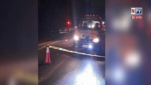 Accidente fatal en J. Augusto Saldívar
