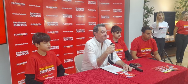 Eduardo Florentín lanza su precandidatura a la Intendencia de Encarnación