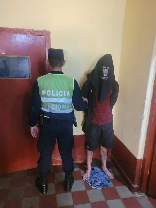 Detienen a joven con orden de captura en el barrio Buena Vista de Encarnación