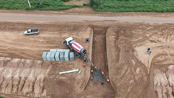 Obras del Corredor Bioceánico retoman impulso tras intensas lluvias en el Chaco