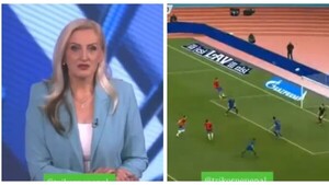 Presentaron en noticiero las jugadas de un duelo de su Selección, pero era videojuego
