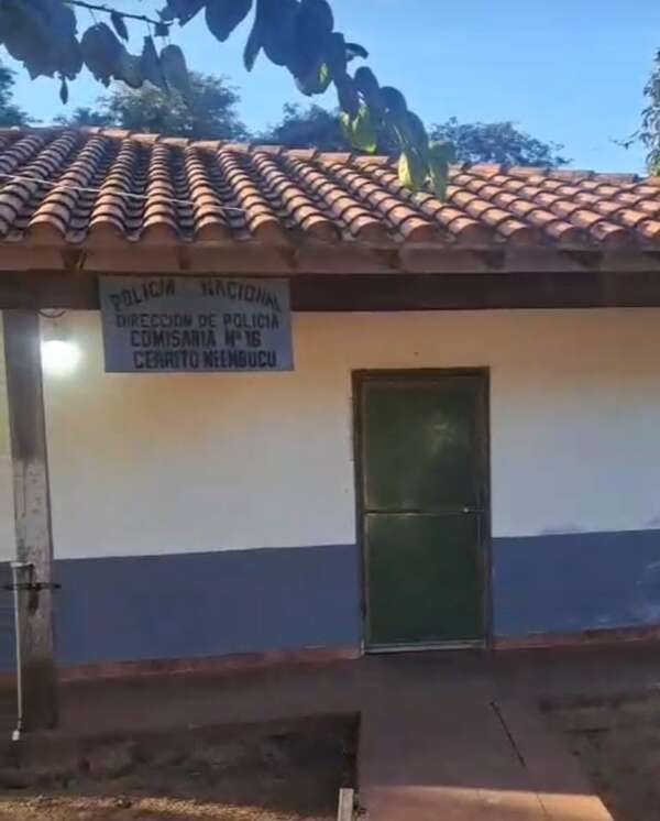 Indignación en Cerrito: Comisaría cerrada y sin policías en plena tarde - Nacionales - ABC Color