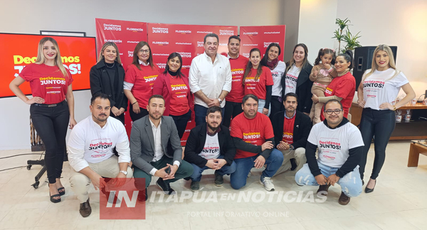 EDUARDO FLORENTÍN LANZA SU PRECANDIDATURA A LA INTENDENCIA DE ENCARNACIÓN