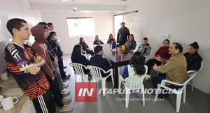 SEBASTIÁN REMESOWSKI VISITÓ RESIDENCIA UNIVERSITARIA EN ENCARNACIÓN