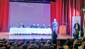 AUDIO | (I) "Jornada de Seguridad Ciudadana" en teatro municipal - San Lorenzo Hoy