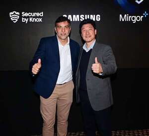Mirgor y Samsung: innovación, tecnología y seguridad para empresas y gobiernos  - Sociales - ABC Color