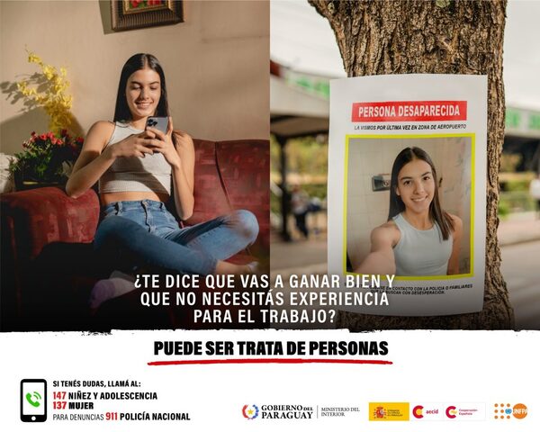 El 76% de las víctimas de trata en Paraguay son mujeres y la mitad tiene menos de 18 años - La Clave