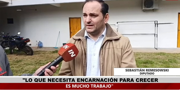 SEBASTIAN REMESOWSKI: “A ENCARNACIÓN LE VA A SALVAR EL TRABAJO Y NO EL DISCURSO”