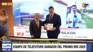 Telefuturo gana Primer Diploma en Premios Iris América