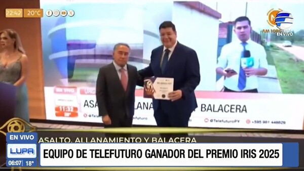 Telefuturo gana Primer Diploma en Premios Iris América