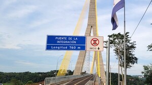 Concejales negocian la apertura parcial del Puente de Integración para fines de año