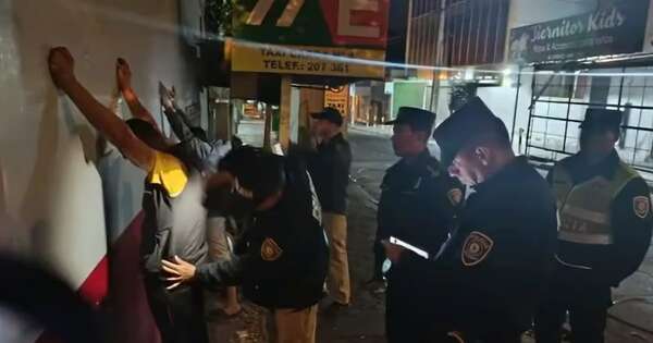 Diario HOY | Incursión policial en Añareta’i y otros barrios aledaños al Mercado 4