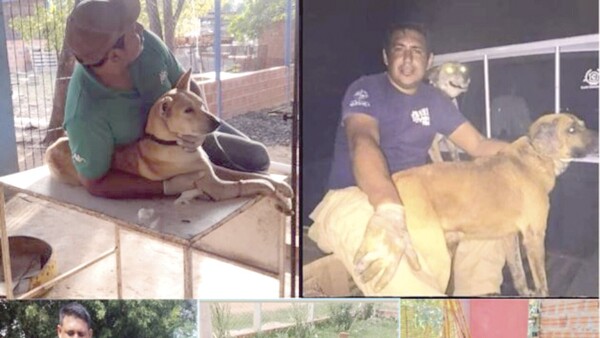 “Soy papá de 32 perros”, dijo rescatista de animales