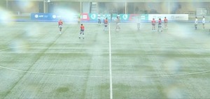 La lluvia suspendió el segundo tiempo de 2 de Mayo vs. Trinidense