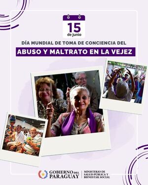 Hoy se recuerda el Día contra el maltrato a la vejez
