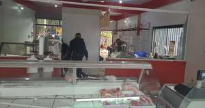 La Nación / Asalto en carnicería de Minga Guazú resultó en dos fallecidos