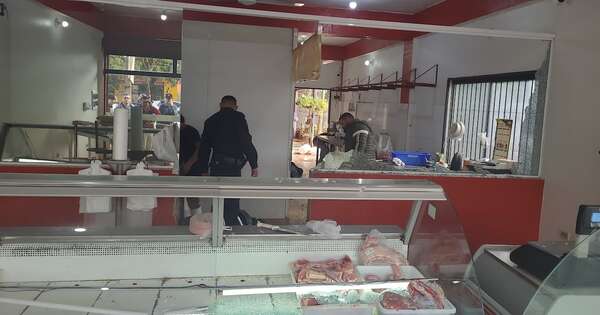 La Nación / Asalto en carnicería de Minga Guazú resultó en dos fallecidos