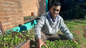 Pese a su baja visión, está a un paso de recibirse de ingeniero agrónomo