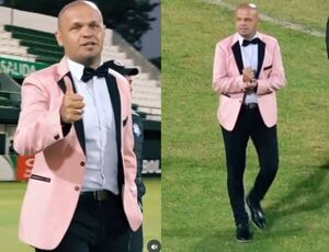 (VIDEO). ¡Alta facha! Mirá el outfit de Francisco Arguello, DT de Guaireña
