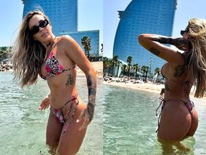 ¡Cero estrés! Novia de Xico Da Costa, quien ya no seguirá en Cerro Porteño, se fue de vacaciones
