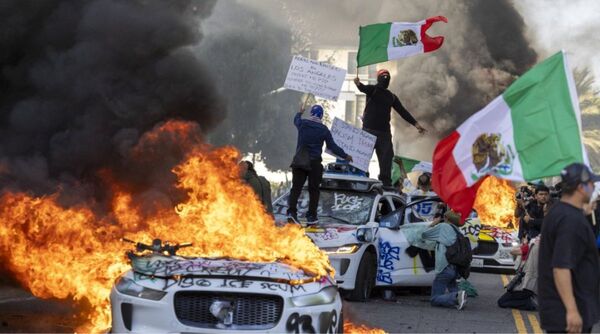 Protestas contra el ICE son el nuevo BLM que busca frenar a Trump