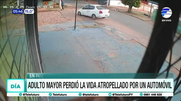 Adulto mayor muere en accidente en Fernando de la Mora