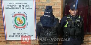 DETUVIERON A HOMBRE CON ORDEN DE CAPTURA EN SAN PEDRO DEL PARANÁ 