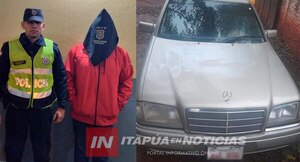  APREHENDEN A CONDUCTOR EN ESTADO DE EBRIEDAD EN ENCARNACIÓN 