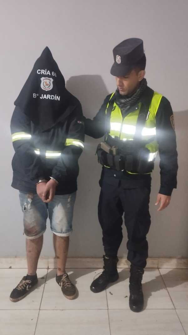 Aprehendido en Cambyretá por conducir ebrio y resistirse a un control