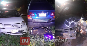 MÚLTIPLE COLISIÓN DEJÓ IMPORTANTES DAÑOS EN JESÚS 