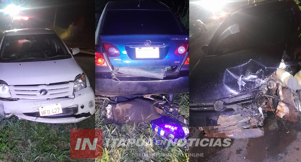 MÚLTIPLE COLISIÓN DEJÓ IMPORTANTES DAÑOS EN JESÚS