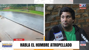 Peatón sobrevive de milagro tras ser atropellado por un conductor que se dio a la fuga