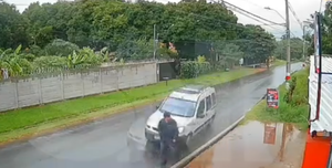 Peatón sobrevive a atropello en Areguá - SNT