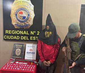 Cae presunto distribuidor de drogas en Hernandarias - ADN Digital