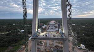 Puente Bioceánico supera los dos tercios de su construcción