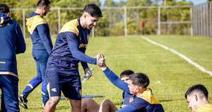 La Nación / Sorpresa: Sergio Díaz se presentó