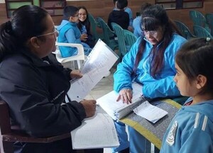 Realizan evaluación nutricional y recolección de sal en escolares de comunidad de Cordillera - .::Agencia IP::.