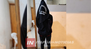 DETUVIERON A SUJETO CON ORDEN DE CAPTURA EN ENCARNACIÓN 