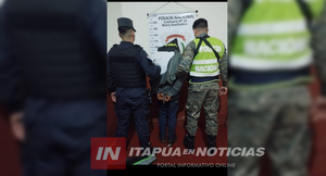 INTENTÓ HURTAR EN UN COMEDOR Y FUE SORPRENDIDO POR LA POLICÍA 