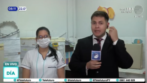 Vacunatorio habilitado en el Hospital de Barrio Obrero