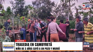 Niño de dos años muere tras caer a un pozo en Cambyretá