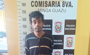 Entró a un local a robar mercaderías, fue identificado y aprehendido