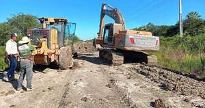 La Nación / Gobernación de Alto Paraguay avanza con la rehabilitación del tramo Cruce 65-Toro Pampa