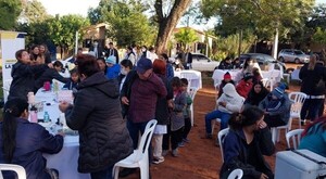Atención extramural beneficia a casi 300 pobladores de Luque - .::Agencia IP::.