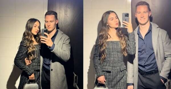 La Nación / ¡La romántica cita de Joshua Dürksen y su novia por su cumple mes!