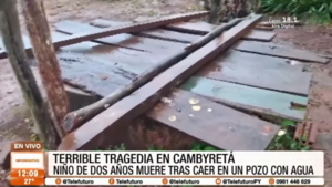 Niño de dos años muere tras caer en un pozo