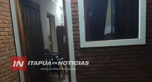 HURTARON OBJETOS EN UNA VIVIENDA EN ENCARNACIÓN