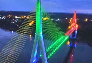 Puente de la Integración sigue sin uso: una obra millonaria que aún no conecta nada - La Clave