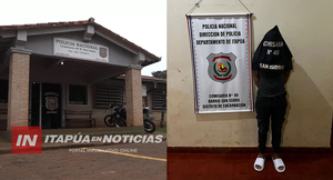 DETIENEN A HOMBRE CON ORDEN DE CAPTURA PENDIENTE EN ENCARNACIÓN