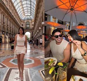 “Valle, pero en Italia”: Laurys Diva está disfrutando de lo lindo de su primera visita la país tano